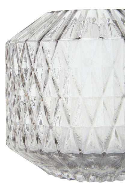 Brice Small Grey Glass Vase