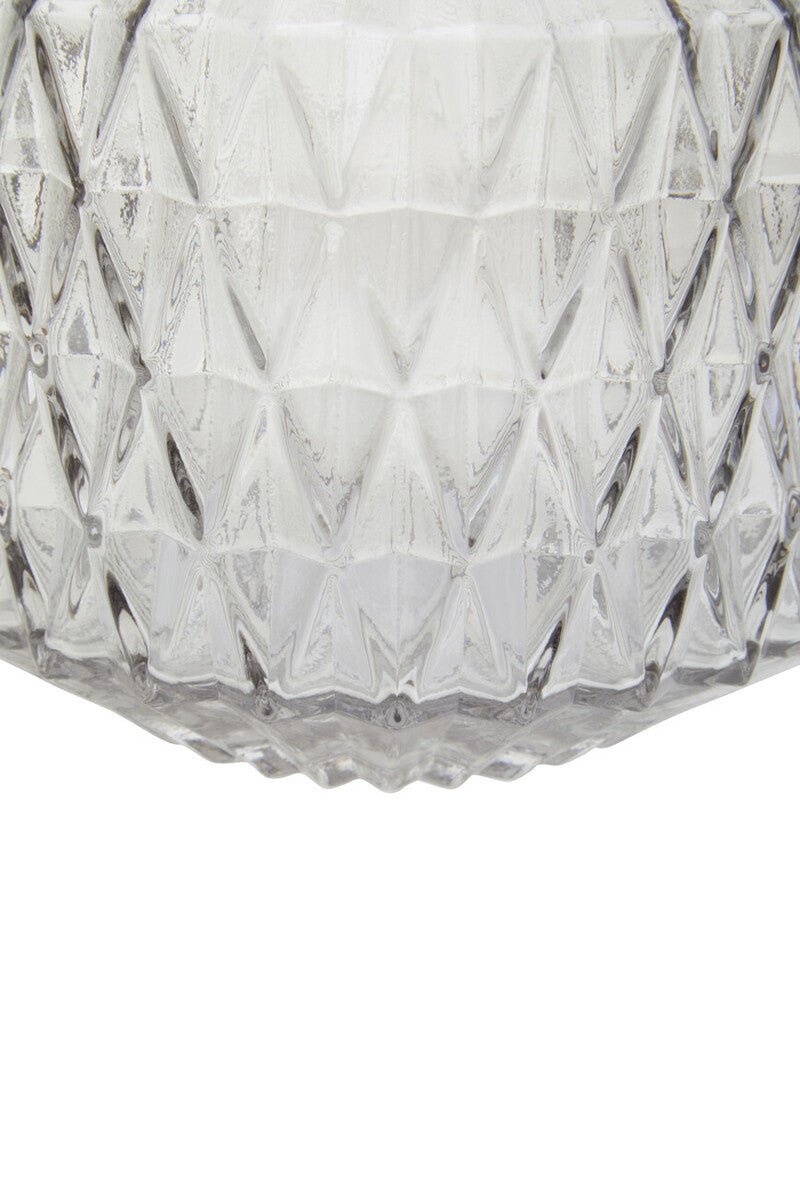 Brice Small Grey Glass Vase