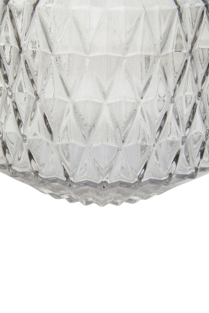 Brice Small Grey Glass Vase