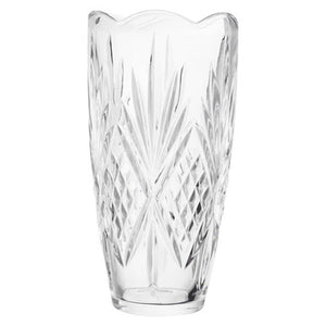 Crystal Scalloped Vase | Beaufort