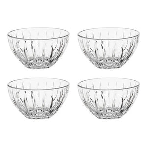 Beaufort Set Of 4 Crystal Small Bowls