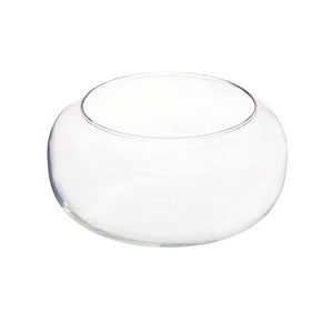 Ambra Clear Glass Bouquet Globe Vase