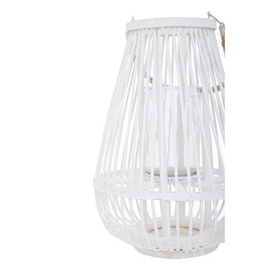 Lentigo Small White Bamboo Lantern