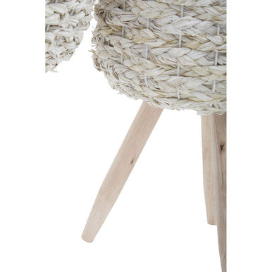 Lentigo Set Of Two White Planters