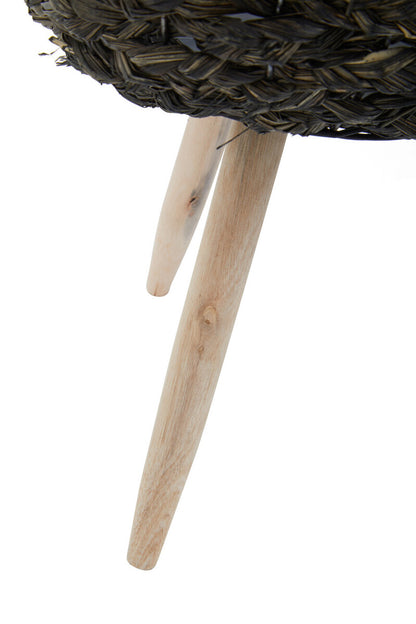 Lentigo Set Of Two Black Planters