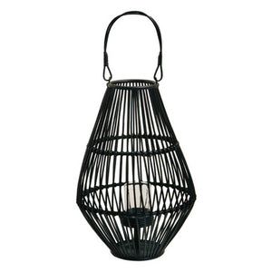 Mataram Black Lantern With Hoop Handle