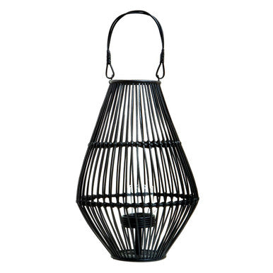 Mataram Black Lantern With Hoop Handle