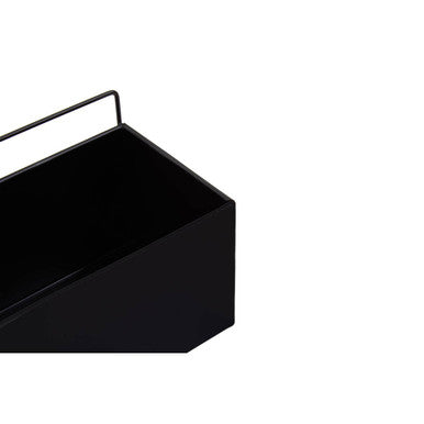 Asher Wall Plant Box Black