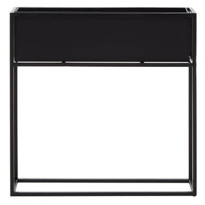 Asher Floor Standing Black Plant Box