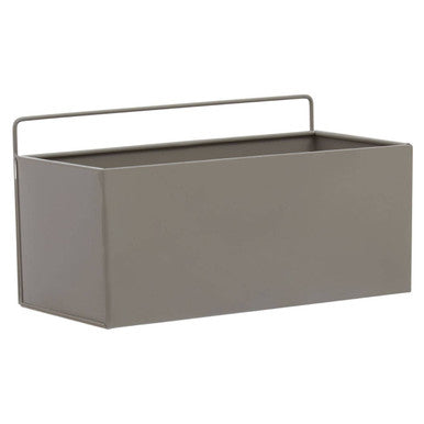 Asher Wall Plant Box Grey