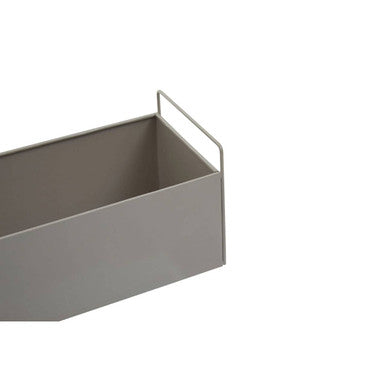 Asher Grey Box Large Wall Plant