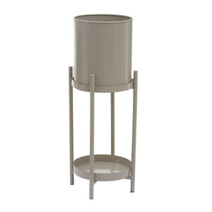 Asher Two Tier Grey Plant Stand