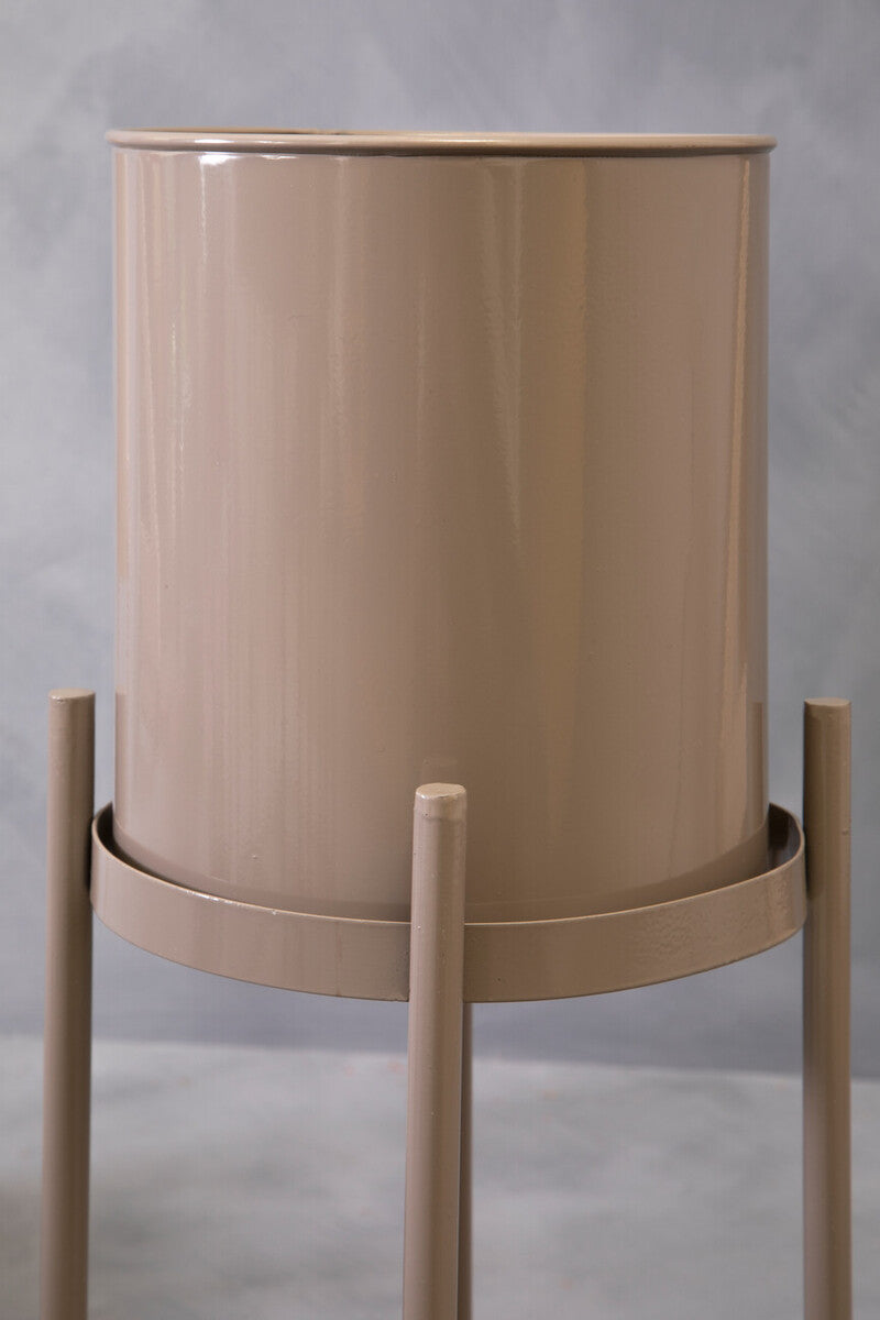 Asher Two Tier Grey Plant Stand