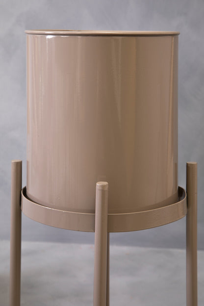 Asher Two Tier Grey Plant Stand