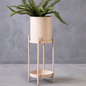 Asher Two Tier Natural Plant Stand