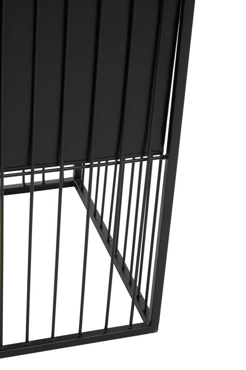 Alden Black Floor Standing Planter