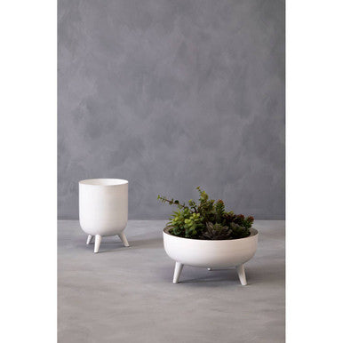 Alina White Planter