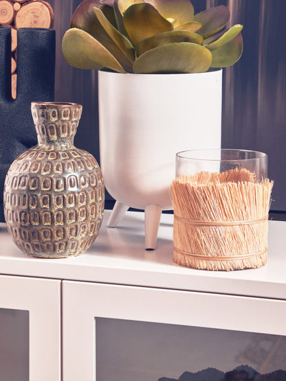 Alina White Vase