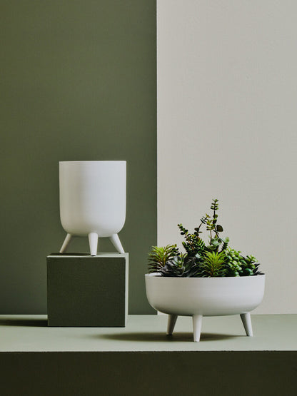 Alina White Vase