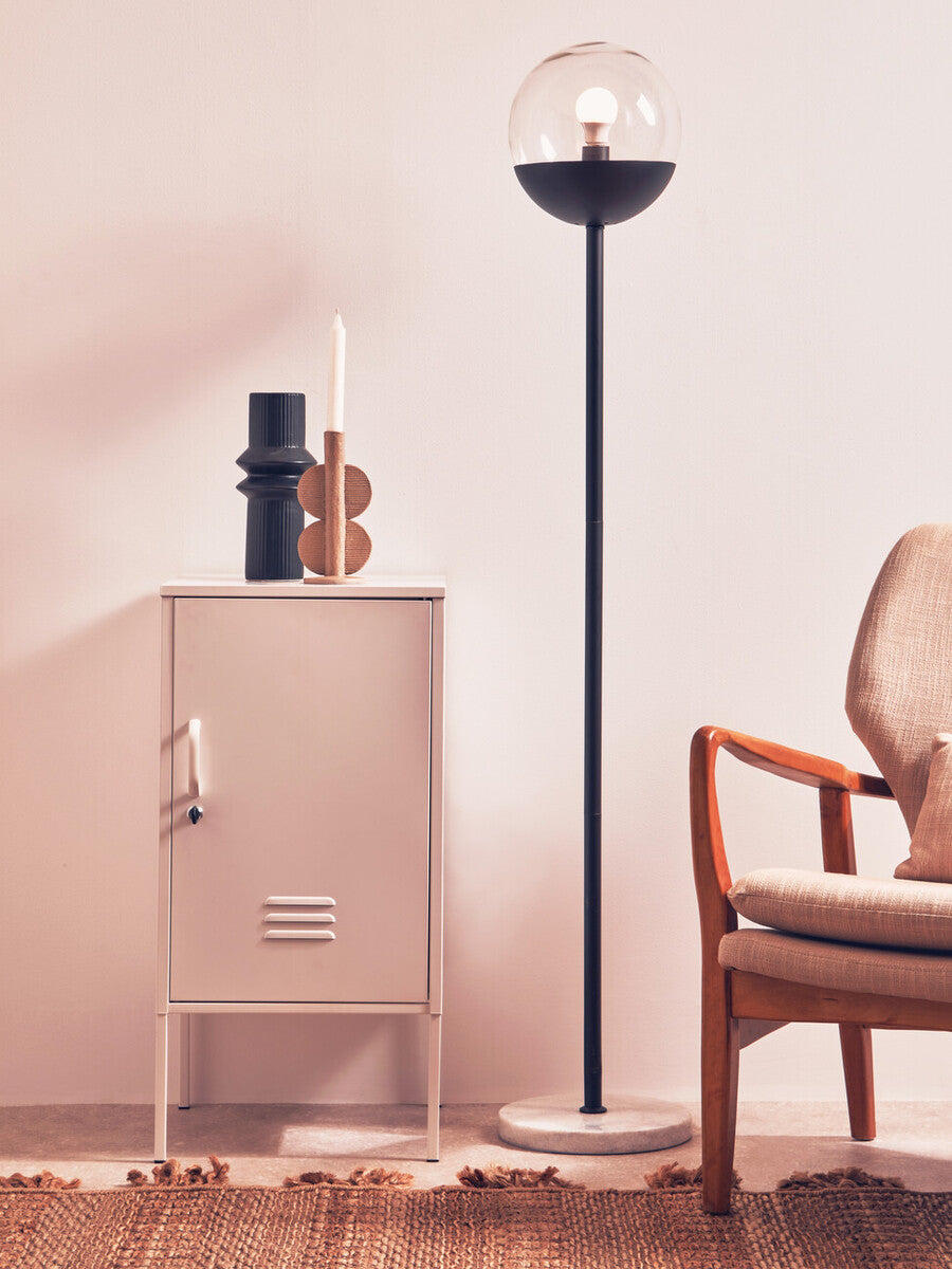 Fabia Black Ceramic Vase