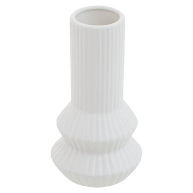 Fabia White Vase