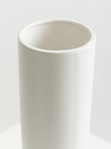 Fia White Vase