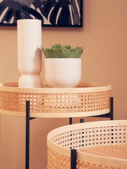 Fia White Vase