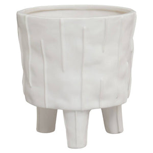 Fara White Large Planter