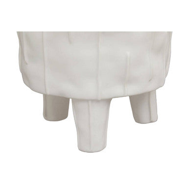 Fara White Large Planter