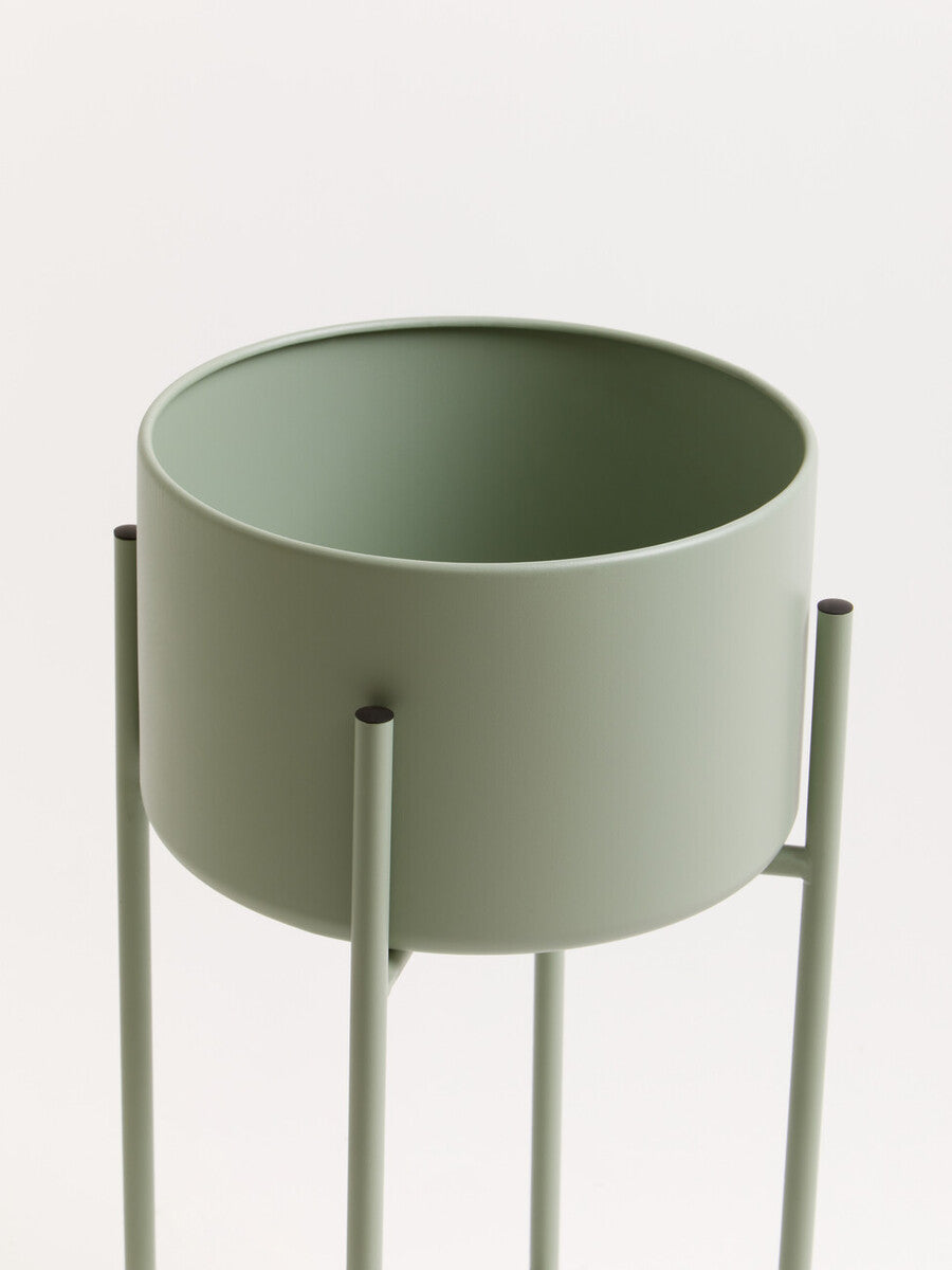 Trosa Large Green Floor Standing Planter