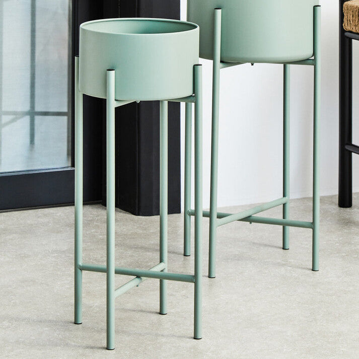 Trosa Large Green Floor Standing Planter