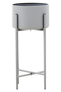 Trosa Large Grey Floor Standing Planter