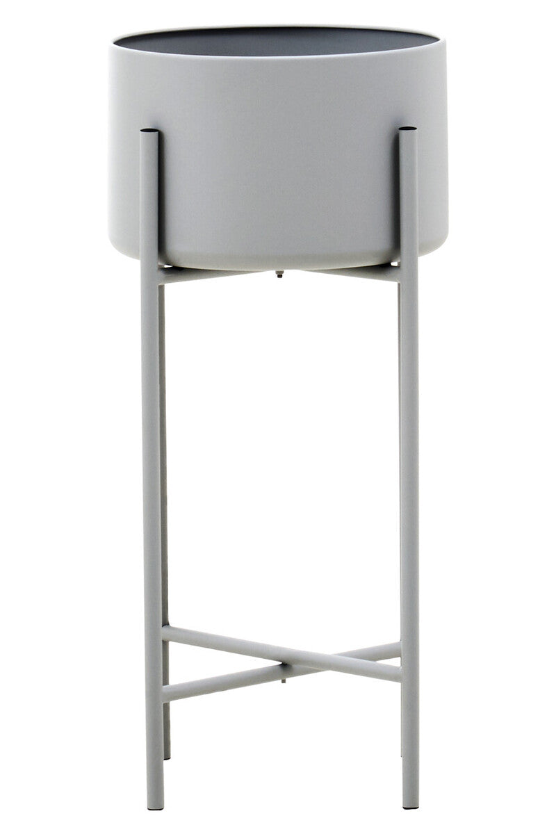 Trosa Large Grey Floor Standing Planter