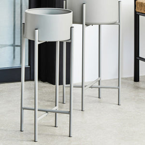 Large Grey Floor Standing Planter | Trosa