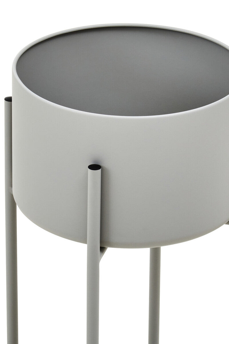 Trosa Large Grey Floor Standing Planter