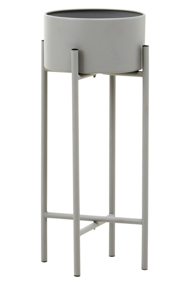 Trosa Small Grey Floor Standing Planter