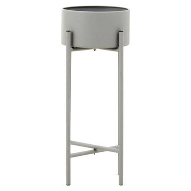 Trosa Small Grey Floor Standing Planter
