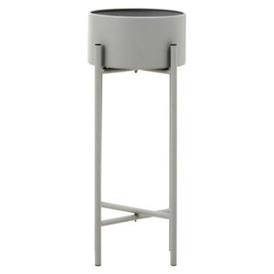 Trosa Small Grey Floor Standing Planter
