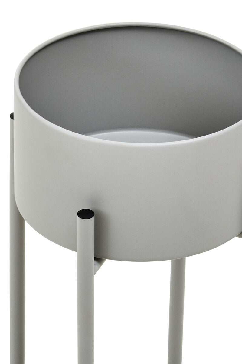 Trosa Small Grey Floor Standing Planter