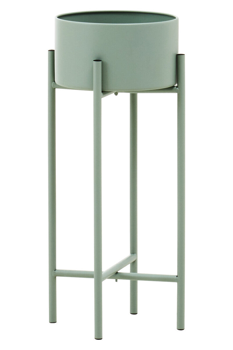 Trosa Small Green Floor Standing Planter