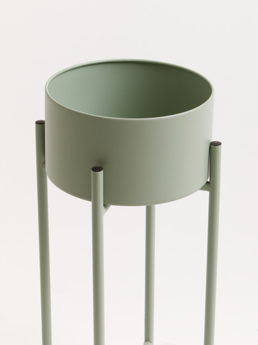 Trosa Small Green Floor Standing Planter