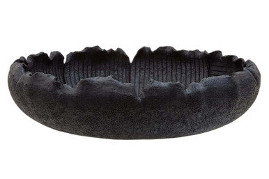 Broc Black Flat Bowl