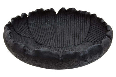 Broc Black Flat Bowl