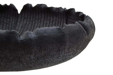 Broc Black Flat Bowl