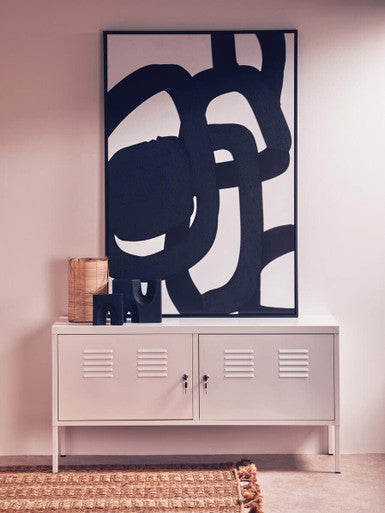 Broc Set Of Two Black Sculptures