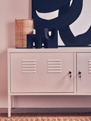 Broc Set Of Two Black Sculptures