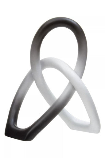 Broc Ombre Black And White Sculpture