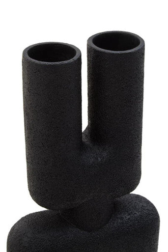 Broc Small Black Sculptured Vase - image 9