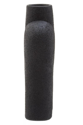 Broc Large Black Sculptured Vase