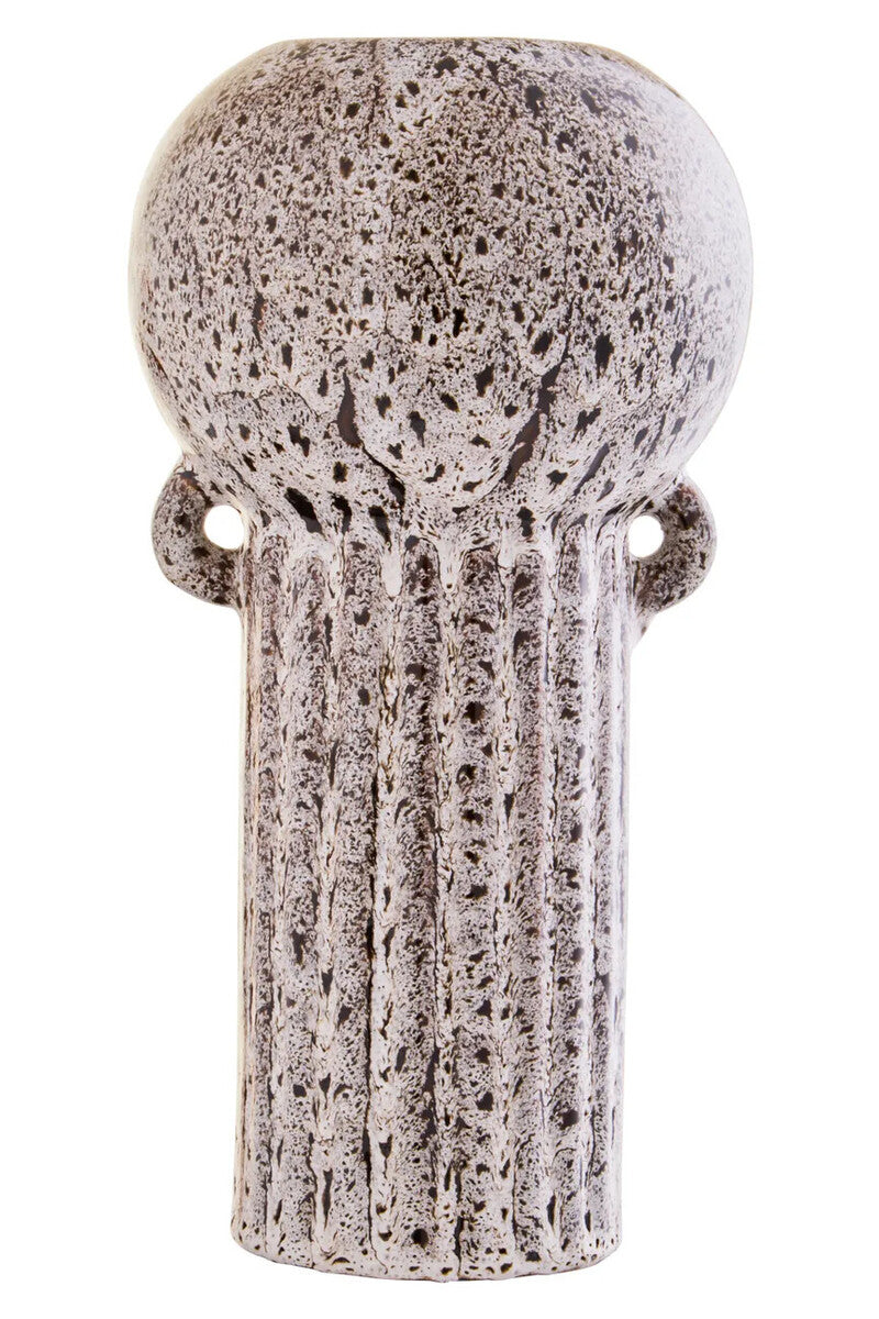 Calcita Large Speckled Brown Vase
